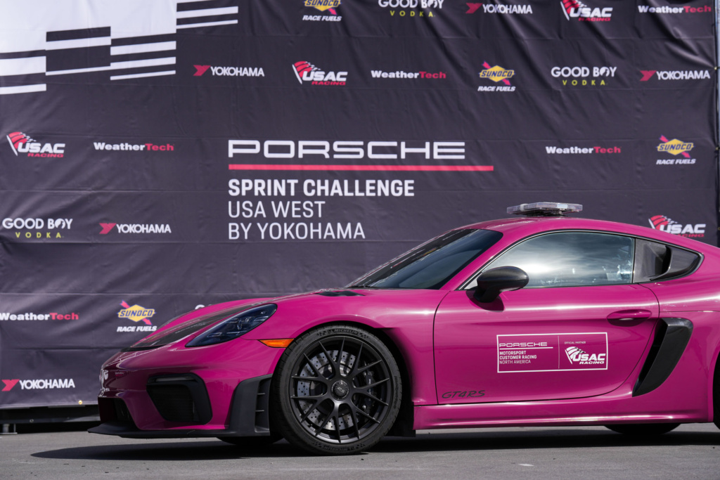 Porsche Sprint Challenge Usa West . Spring Mountain, Pahrump, Nevada, 2025.