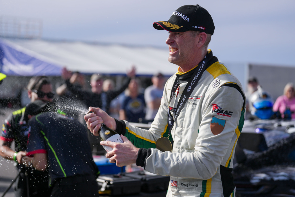 Porsche Sprint Challenge Usa West . Spring Mountain, Pahrump, Nevada, 2025.