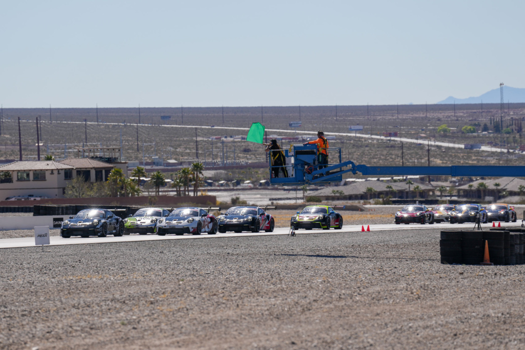 Porsche Sprint Challenge Usa West . Spring Mountain, Pahrump, Nevada, 2025.
