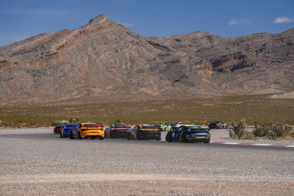 Porsche Sprint Challenge Usa West . Spring Mountain, Pahrump, Nevada, 2025.