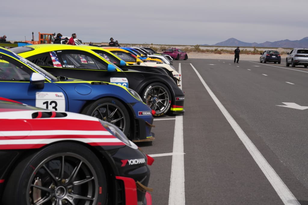 Porsche Sprint Challenge Usa West . Spring Mountain, Pahrump, Nevada, 2025.