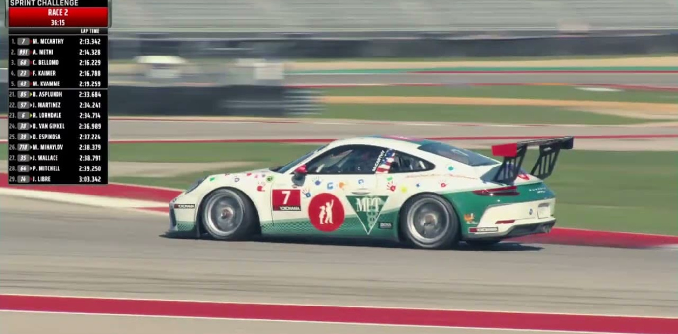 2021 Cota 2 Porsche Sprint Challenge Full Broadcast