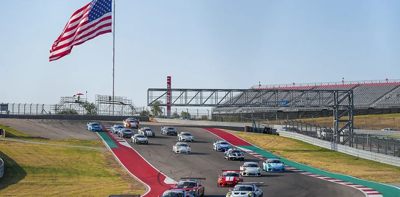 Cota Brings The Heat For Joint Porsche Sprint Challenge Competition