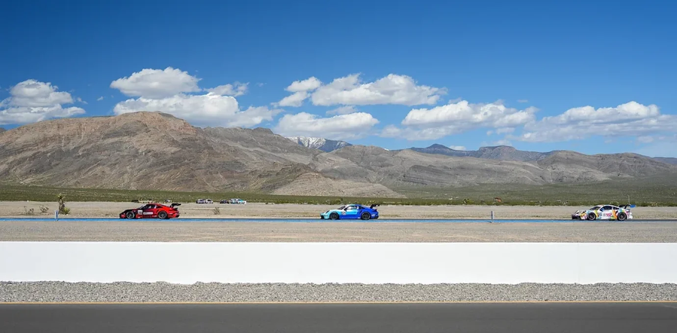 Spring Mountain Stirs Up The Field In Porsche Sprint Challenge Usa West Opener